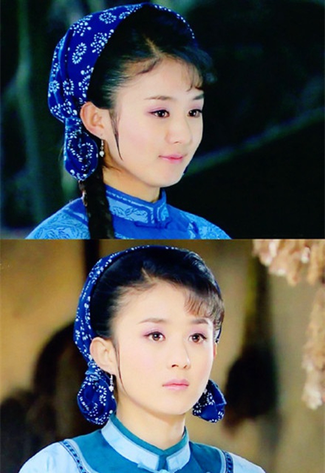 古装剧中女星"村姑"造型:赵丽颖上榜,最后一个让人不得不服!