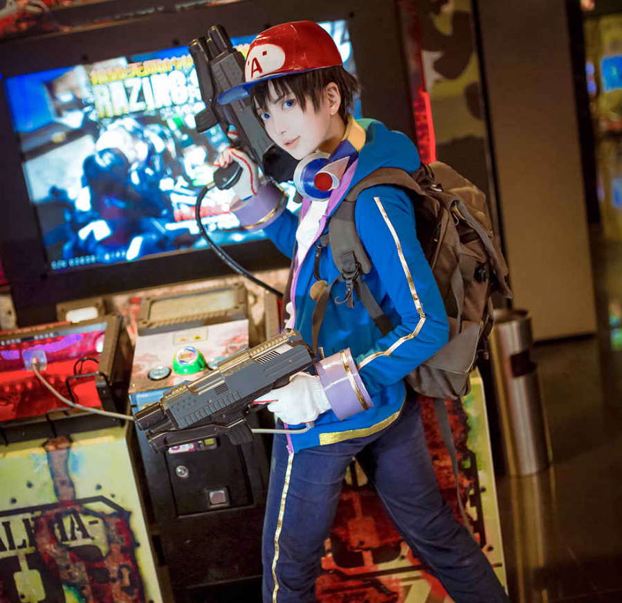 王者荣耀鲁班七号cosplay音乐响起