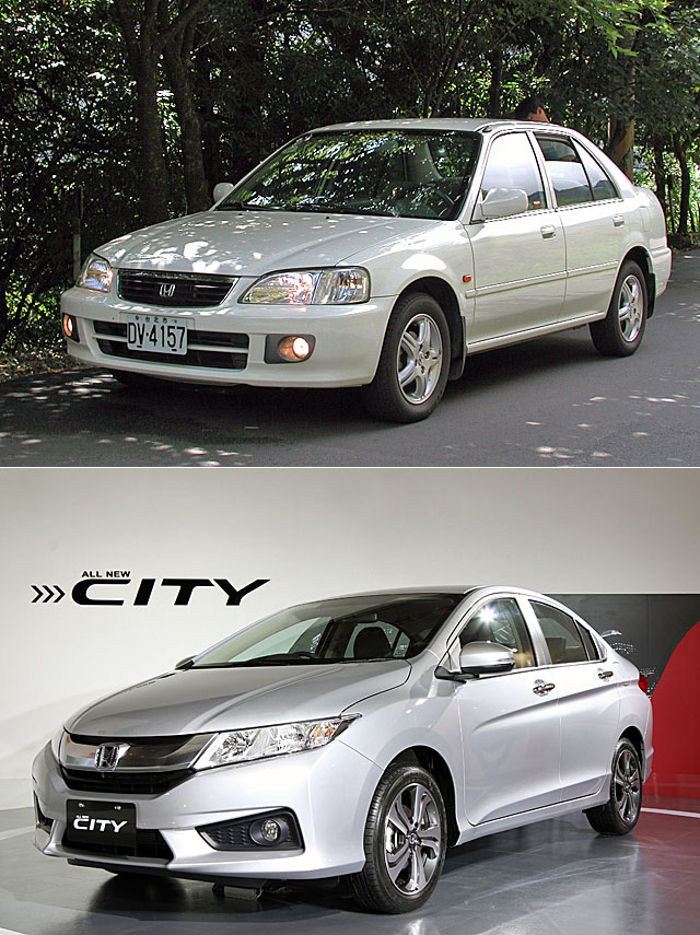 分析老款本田city的外观设计