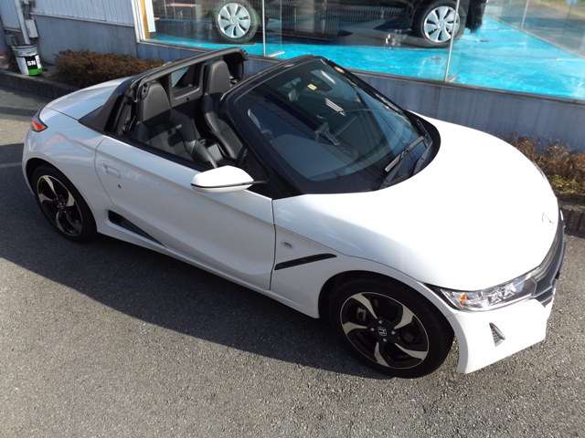 实拍本田迷你敞篷车s660!