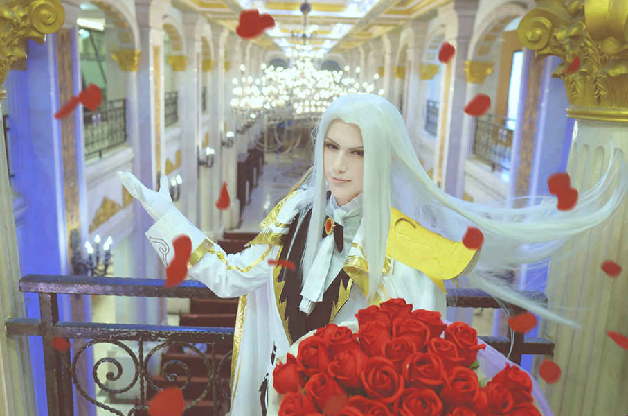王者荣耀周瑜cosplay美轮美奂