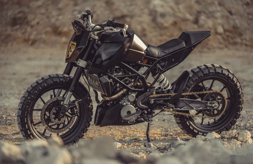 ktm390duke改装案例图片