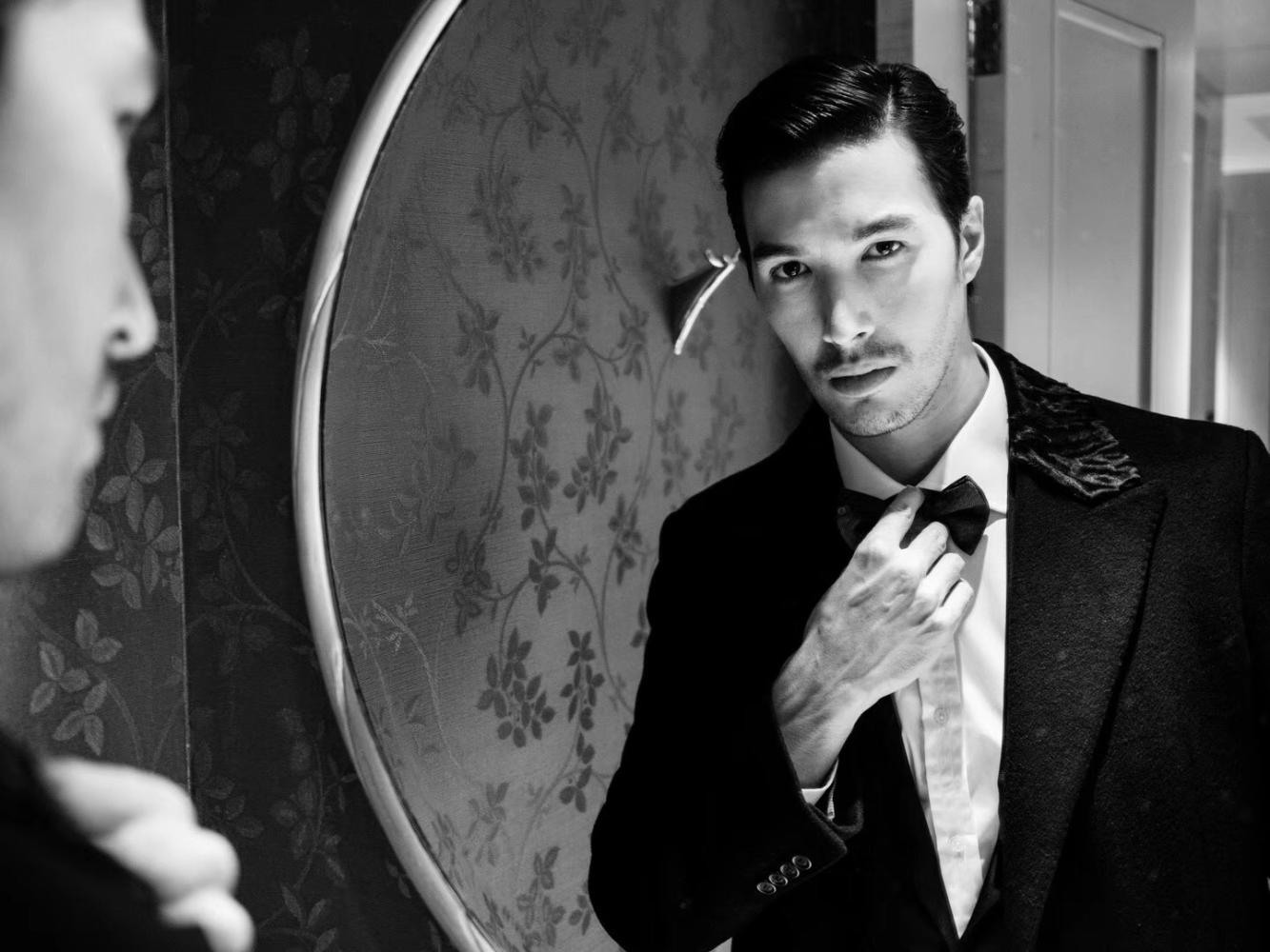 锦荣黑白大片质感高级 尽显贵族绅士范儿