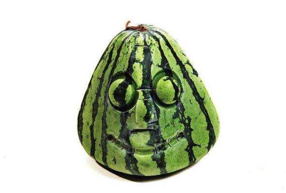 西瓜形状太奇葩:圆的西瓜你见过,最后一张还真的有点像花生!