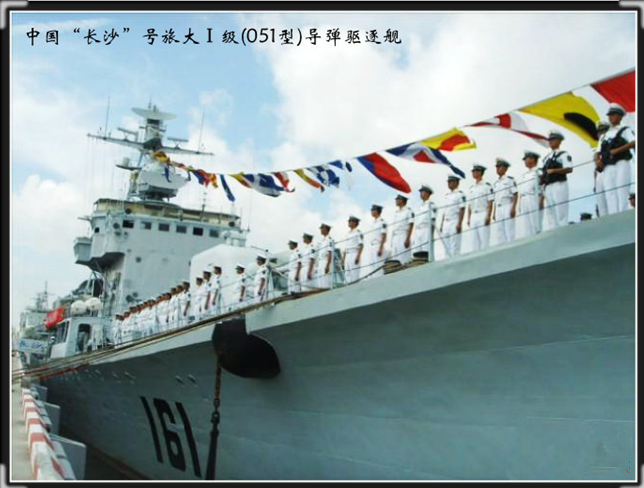 中国海军这艘检阅舰啥来头?性能堪称海军之最,300公里外锁定f22