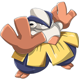 盘点6只口袋妖怪力量型的精灵,最强的一拳能打碎汽车