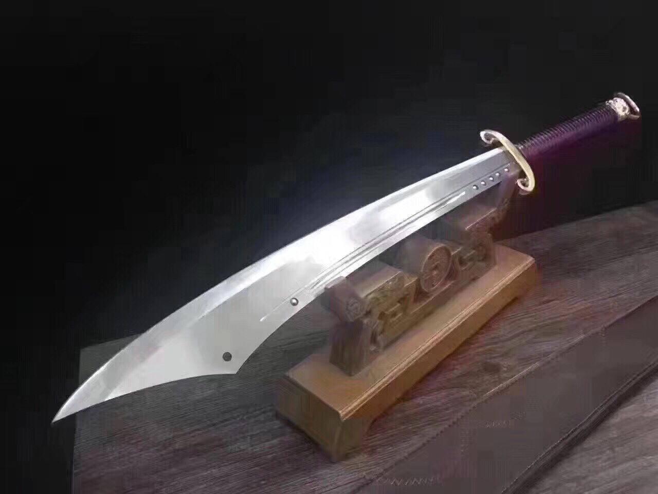 一刀下去可劈断日本武士刀,战场上的死神:冷兵器「抗战大刀」