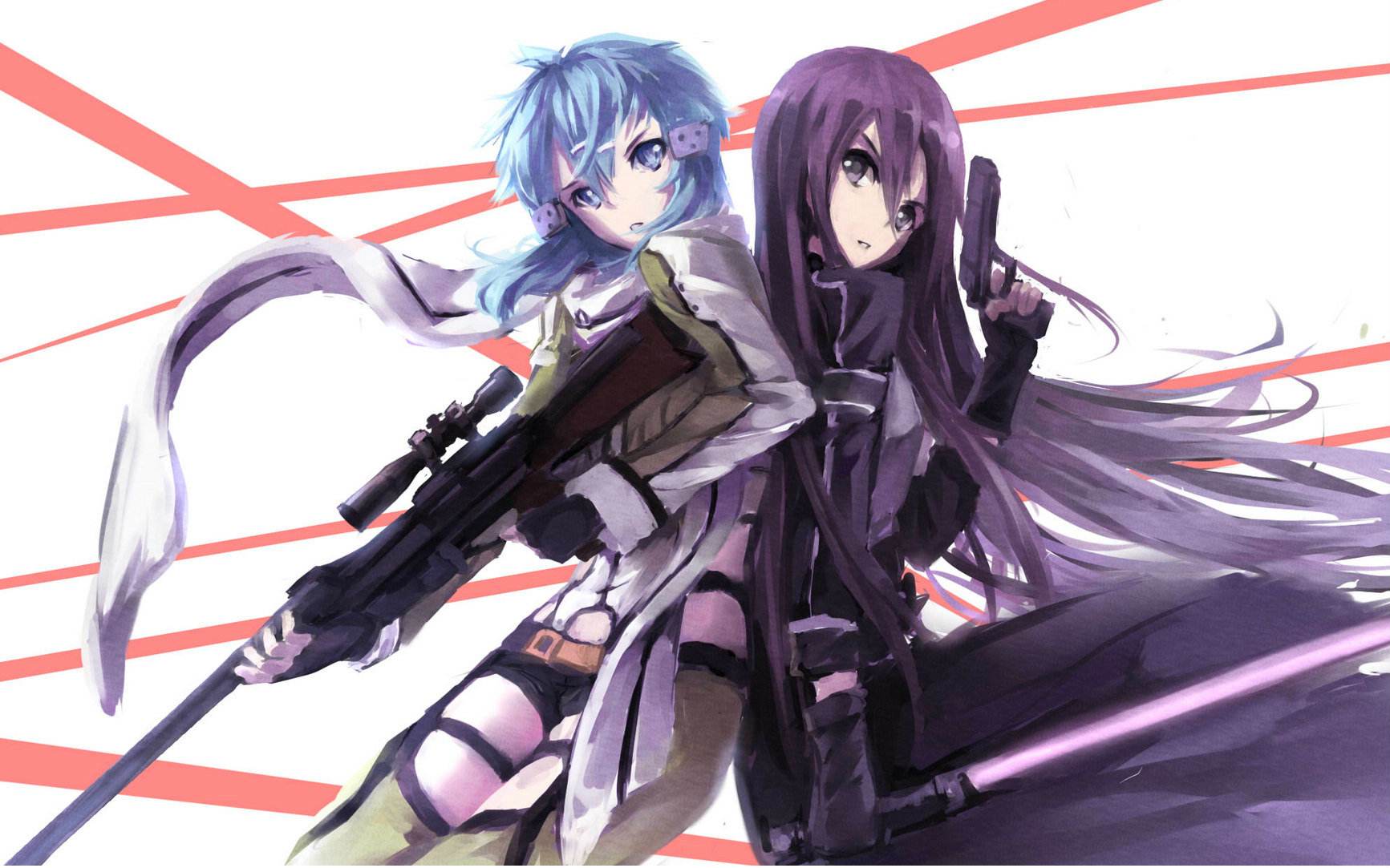 《刀剑神域外传ggo》第3集桐人传说流传江湖,pito真实身份猜测