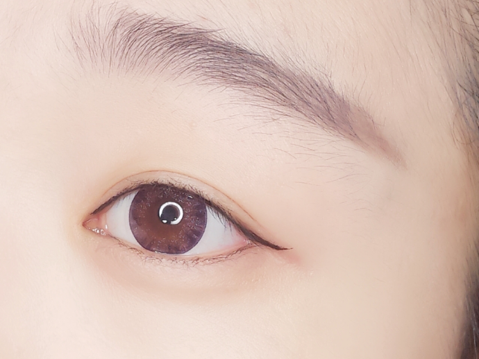 小圆眼最美眼线画法,告别干瞪眼