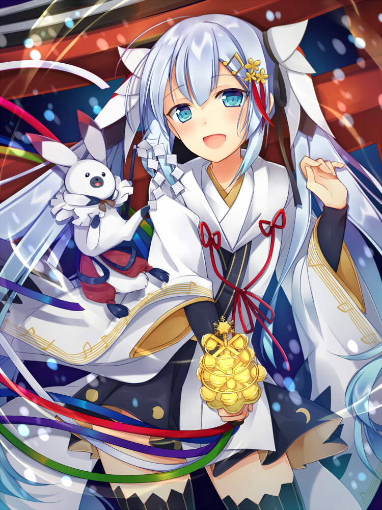 被你忽略的雪初音3个小秘密,初音未来还有专属宠物雪音兔?