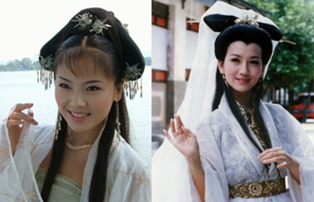 当红女星刘涛和赵雅芝,同样是饰演白娘子,差距不是一般大!