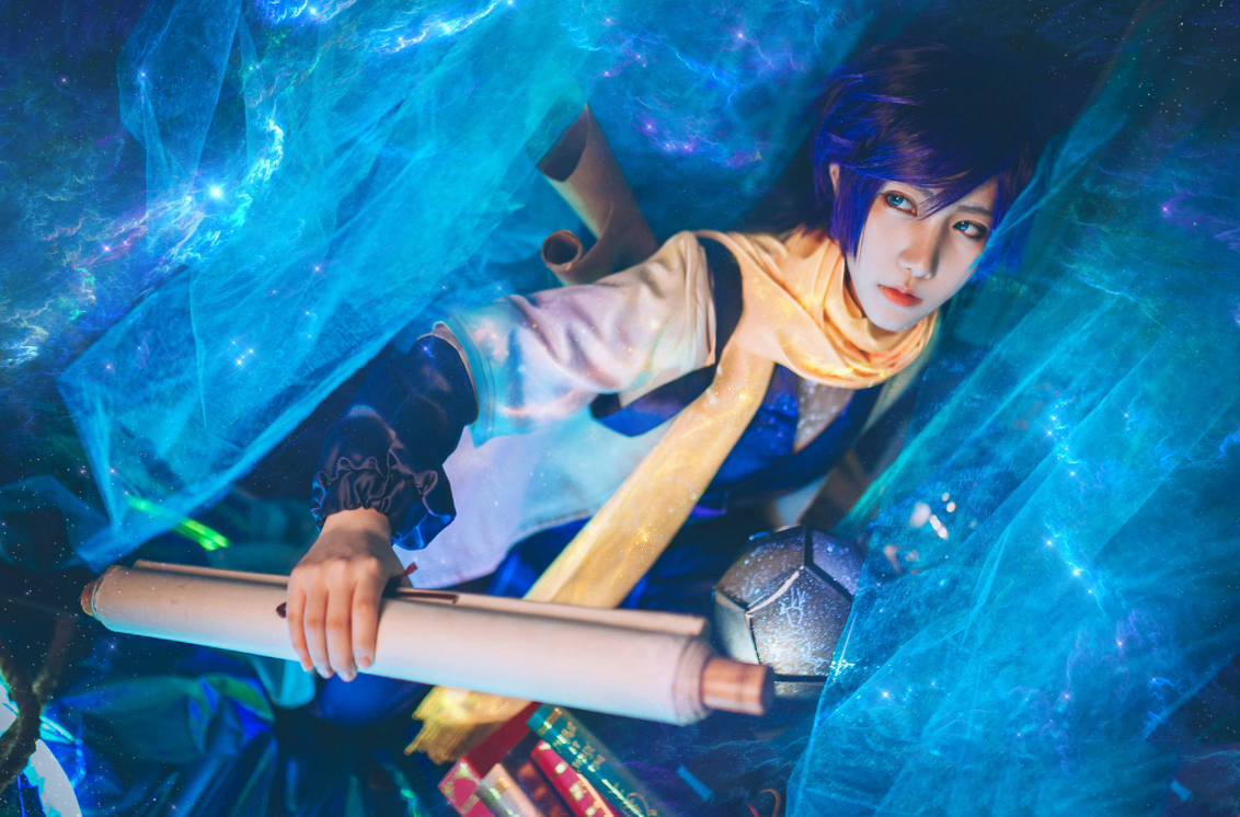 王者荣耀:云端筑梦师庄周cos,网友:这么撩的子修真没见过!