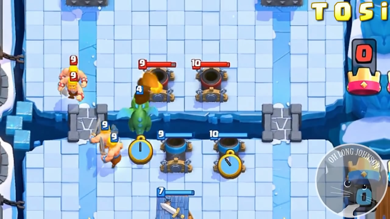 《皇室战争》傻缺集锦(第86期):迫击炮对轰!看看谁更自闭