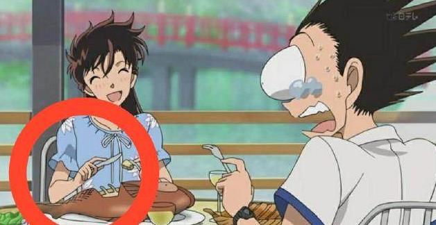 动漫:细数有穿帮镜头的动漫,柯南和怪盗基德也是没有躲掉!