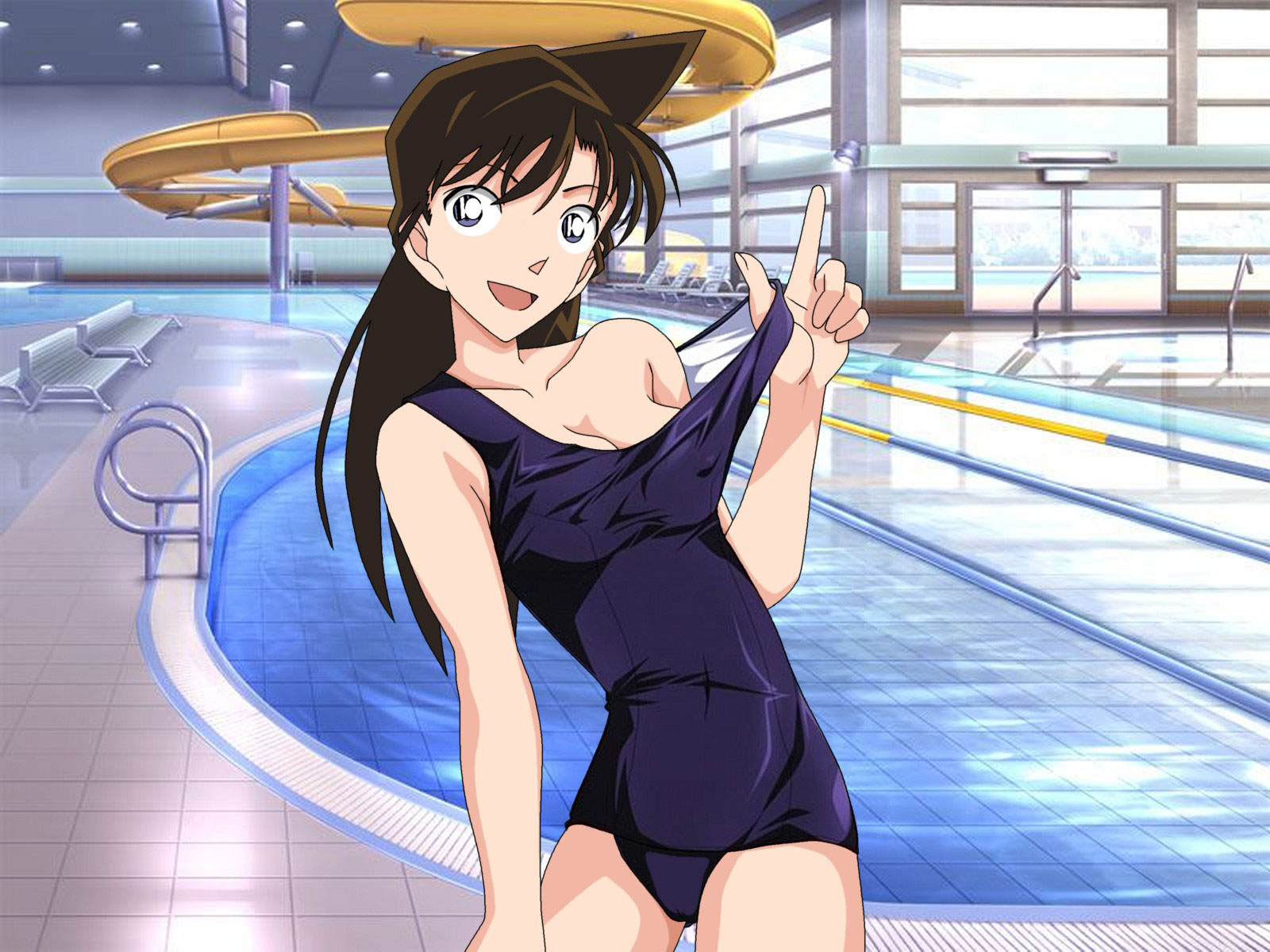 有关小兰的福利还真不少,柯南中这几集满满的都是福利!