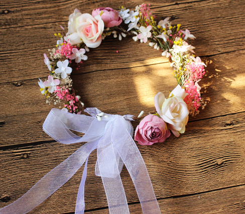 选择这款花环的人,你的爱拥有希望的力量.