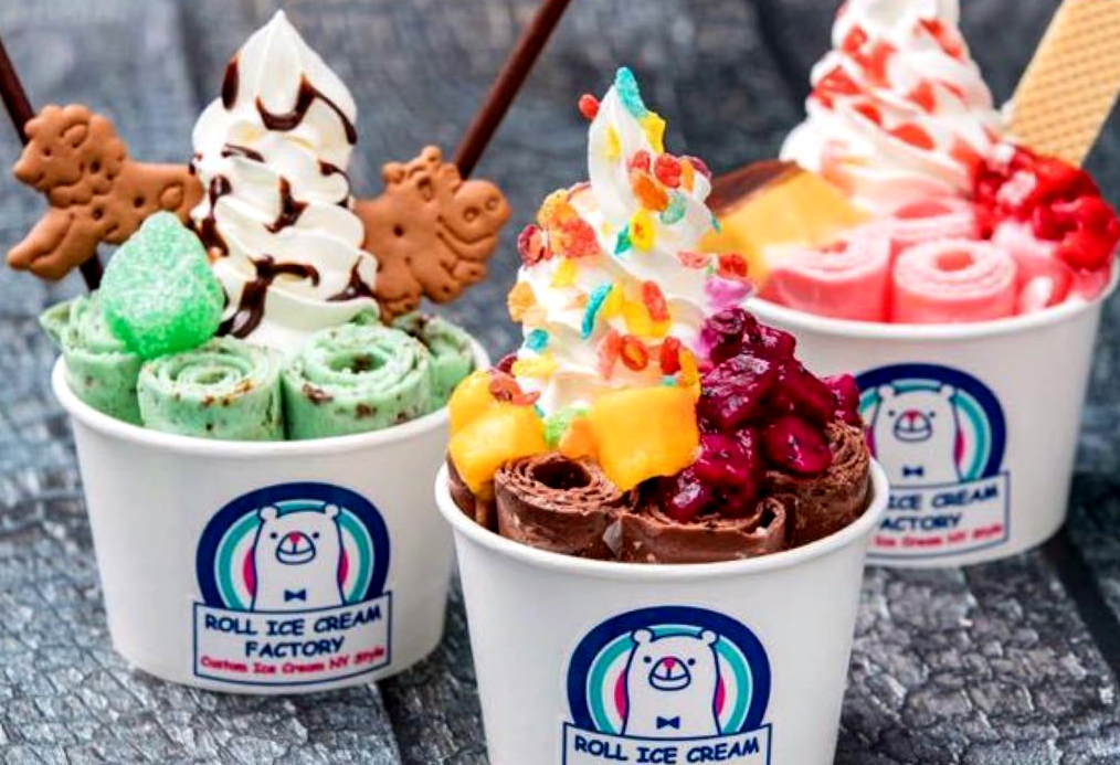 泰国最火的网红冰淇淋,你最喜欢哪个?图1吃货最爱,图4颜值最高