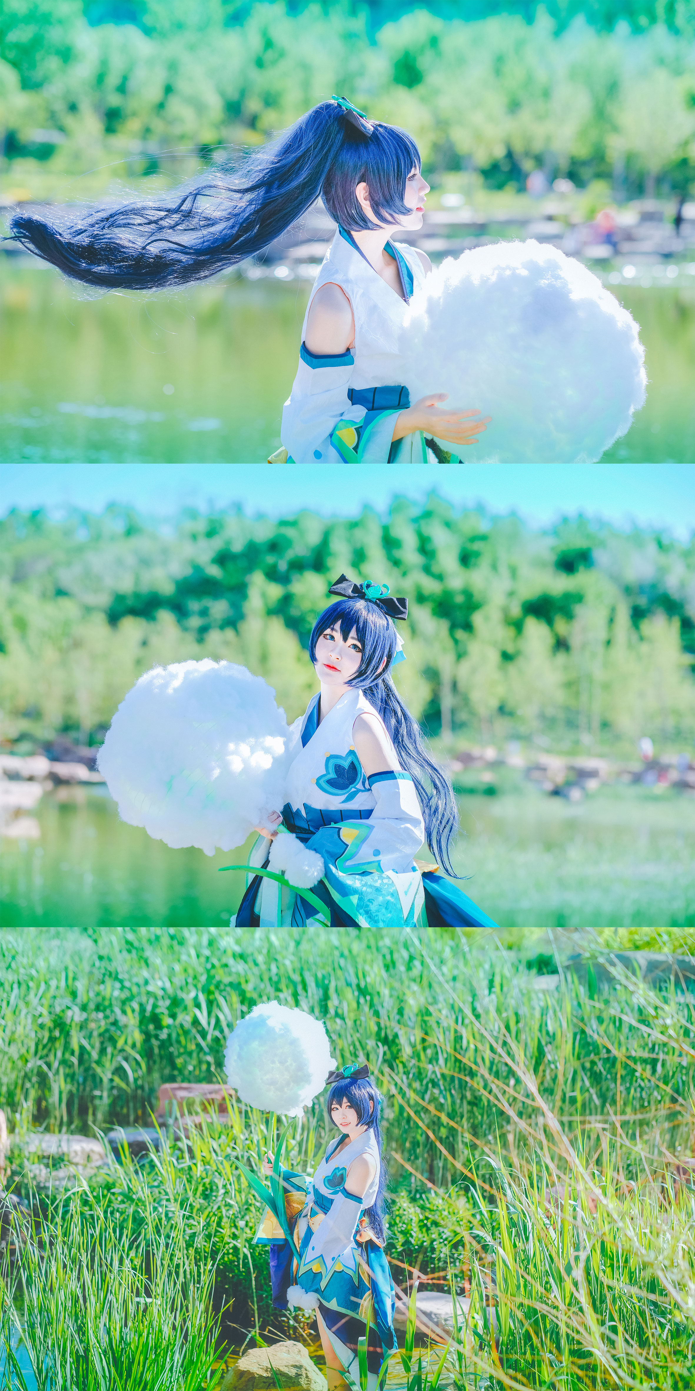 小姐姐cos阴阳师角色太赞了!唯美画风