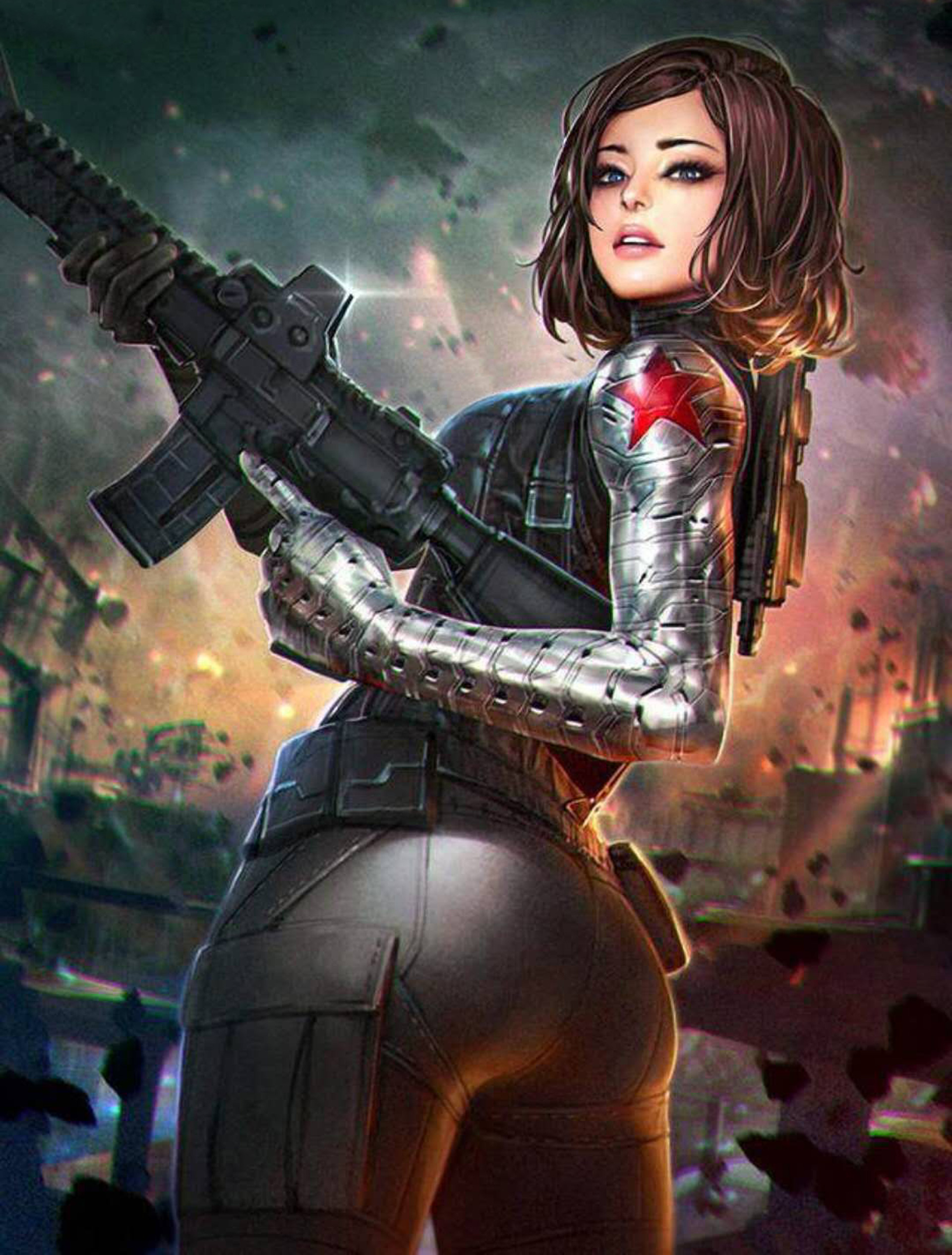 女版美国队长,女版钢铁侠,女版冬兵,女版蚁人,你喜欢哪个?