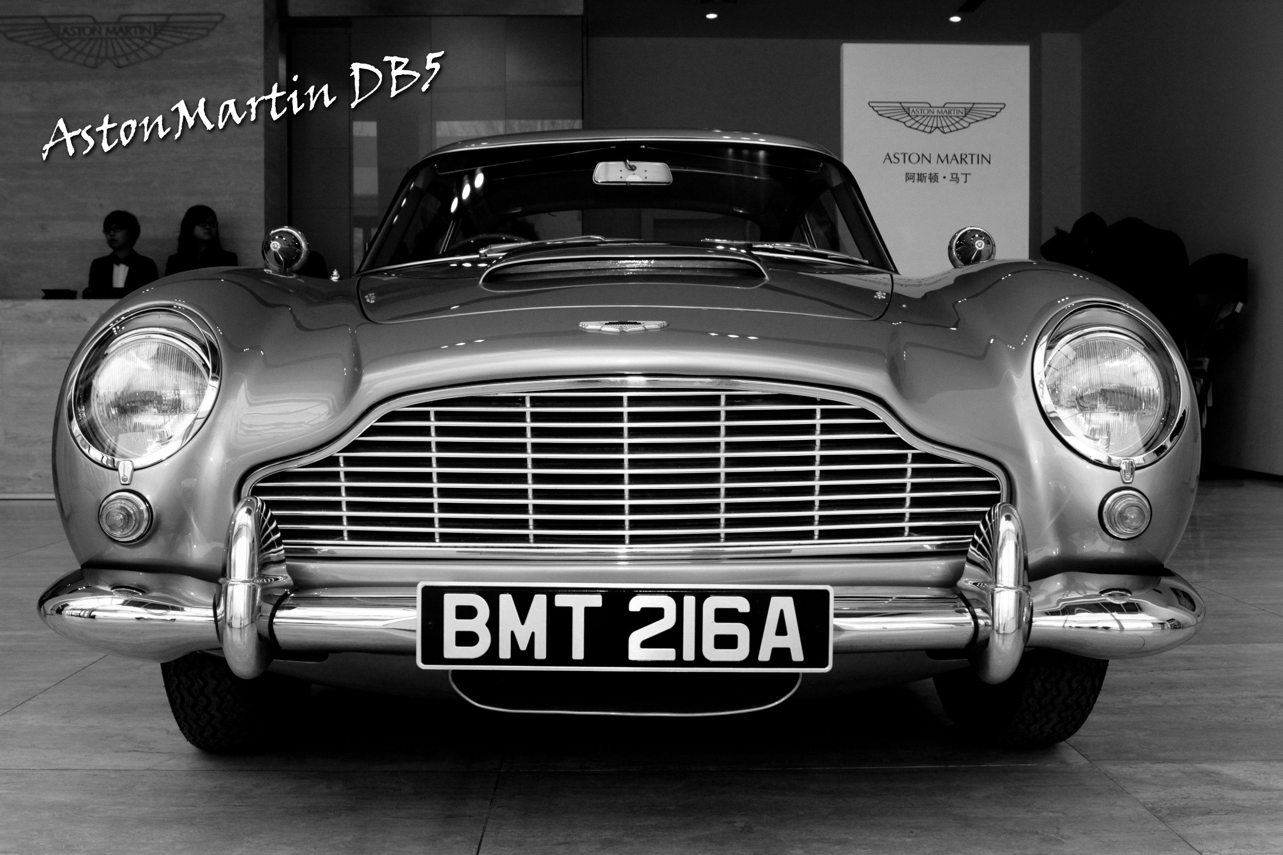 起詹姆斯·邦德007座驾,跑车阿斯顿马丁db5