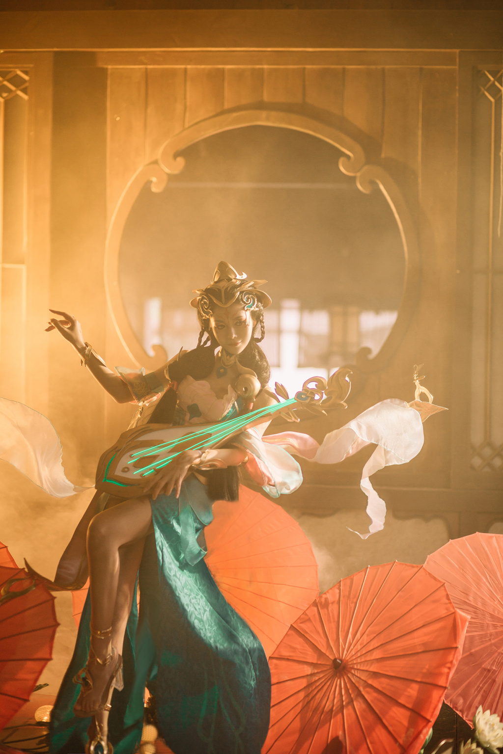 王者荣耀杨玉环cos:若非群玉山头见,会向瑶台月下逢