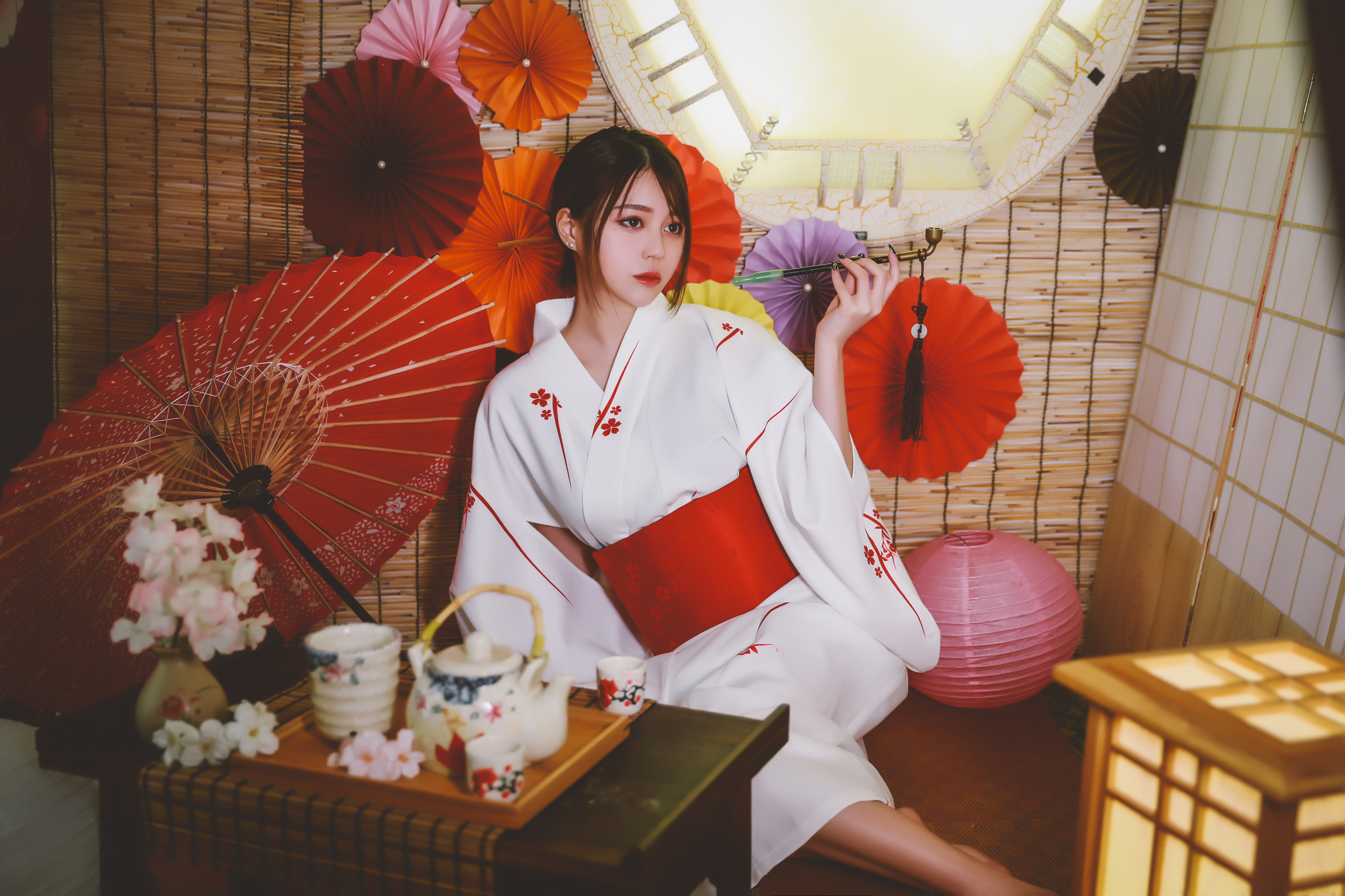和服摄影:日系风格的居酒屋,我有酒,你有故事吗?