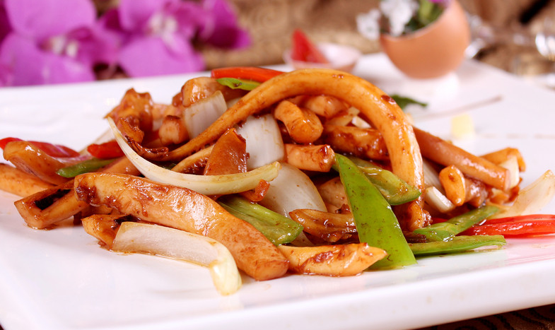 教你美味酱爆鲜鱿的做法,步骤超简单,省时省力一学就会