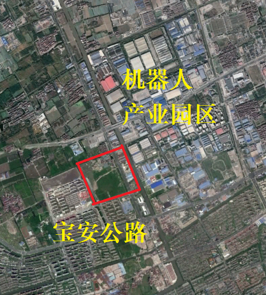 上海宝山区宝安公路潘泾路交汇处,要建设一所中学