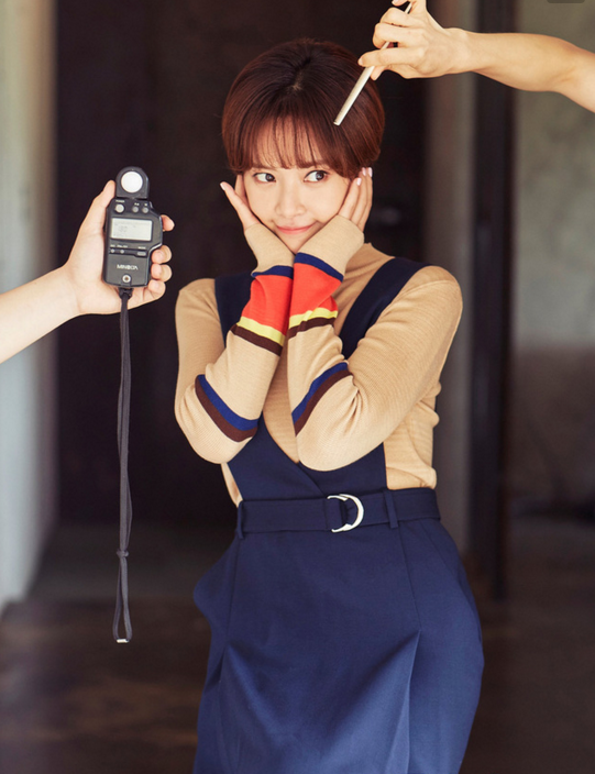 黄正音美照,俏皮灵动,唯美可亲的样子好美