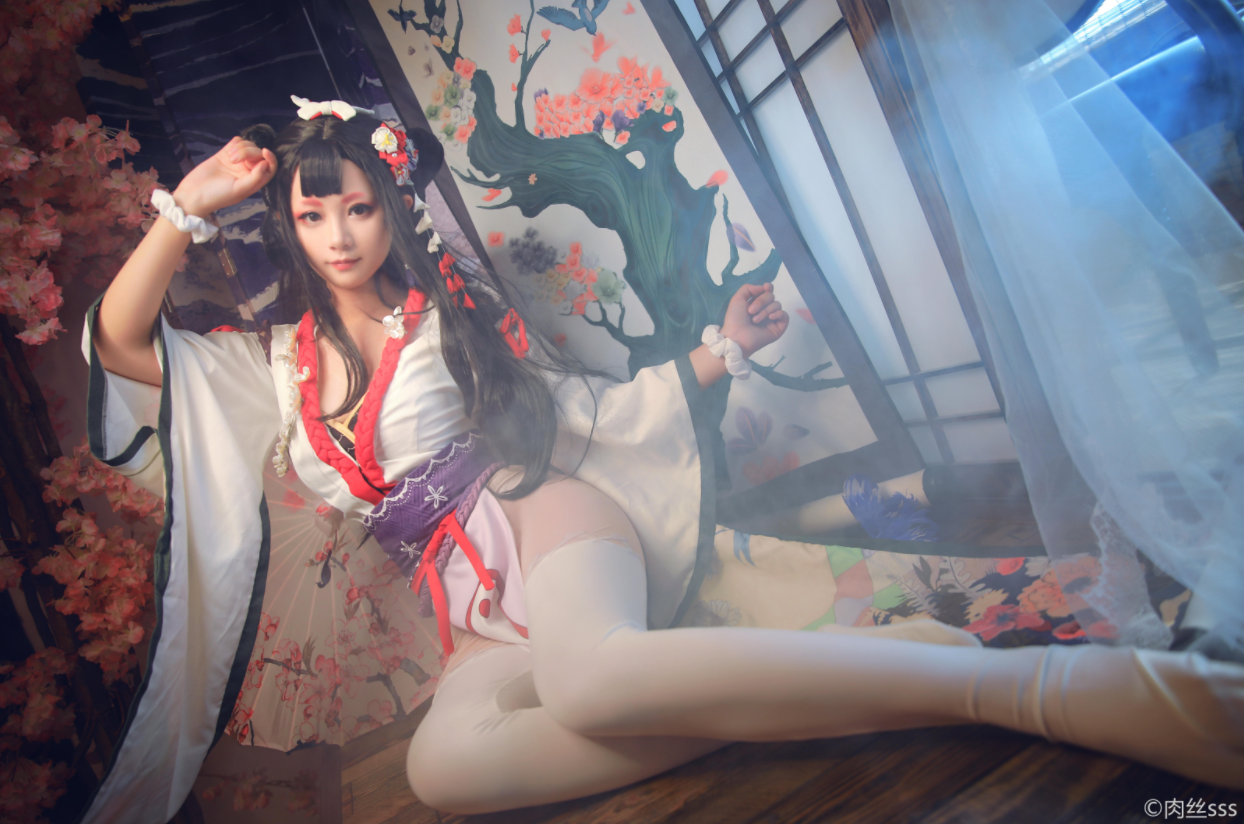 阴阳师:高颜值花鸟卷cosplay,这是我见过最美的奶妈了!