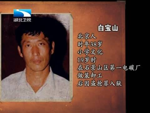 揭秘中国头号悍匪白宝山,为何从低智商的小偷变成杀人狂魔!