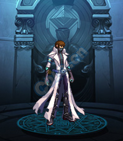 dnf韩服玩家时装cos游戏王角色 神还原青眼白龙