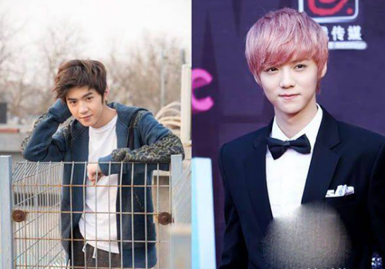 陈哲远和鹿晗撞脸?乍一看这五官真的蛮像!