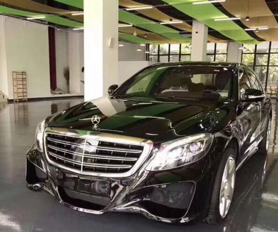 奔驰s600劳伦士顶级定制版,全国仅20台,尾部4排气帅得掉渣