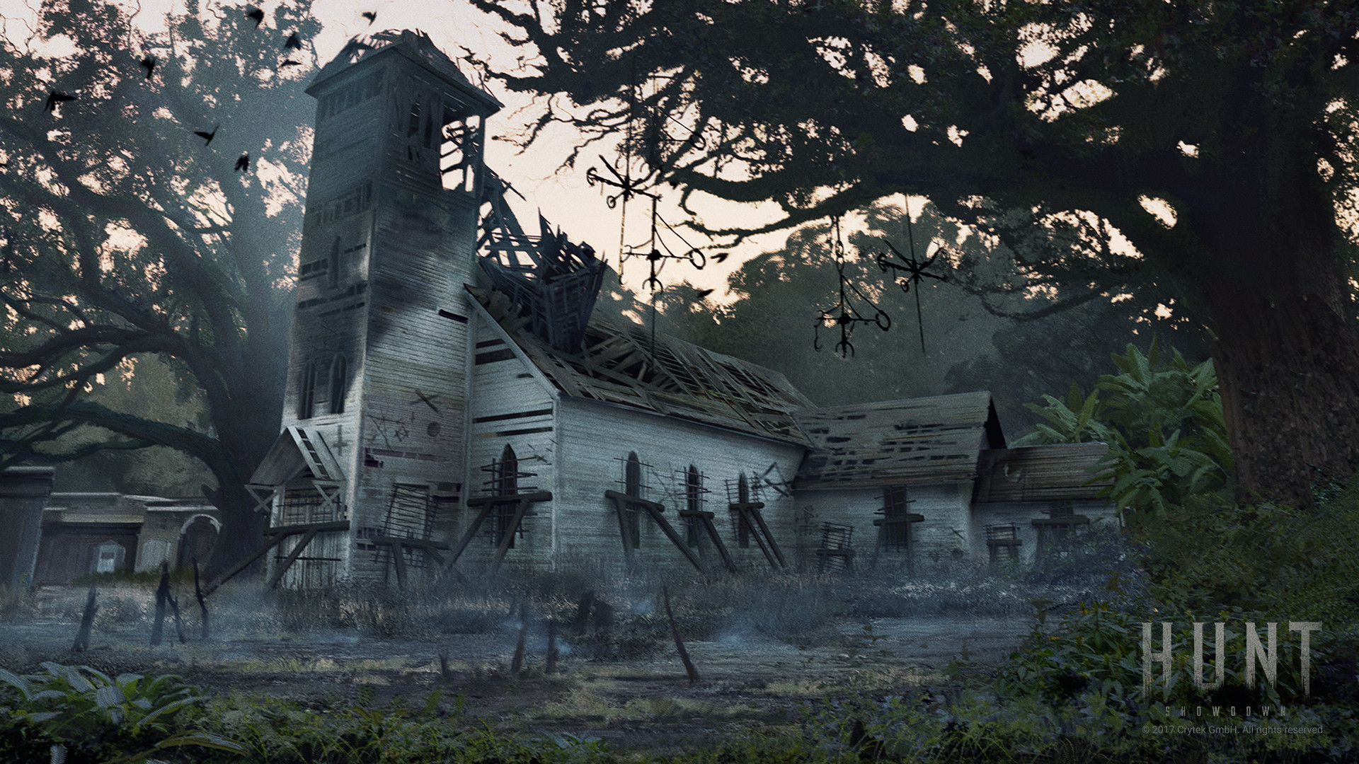 德国画师的一组末日风格的插画!能感觉到世界经历完灾难的压抑感