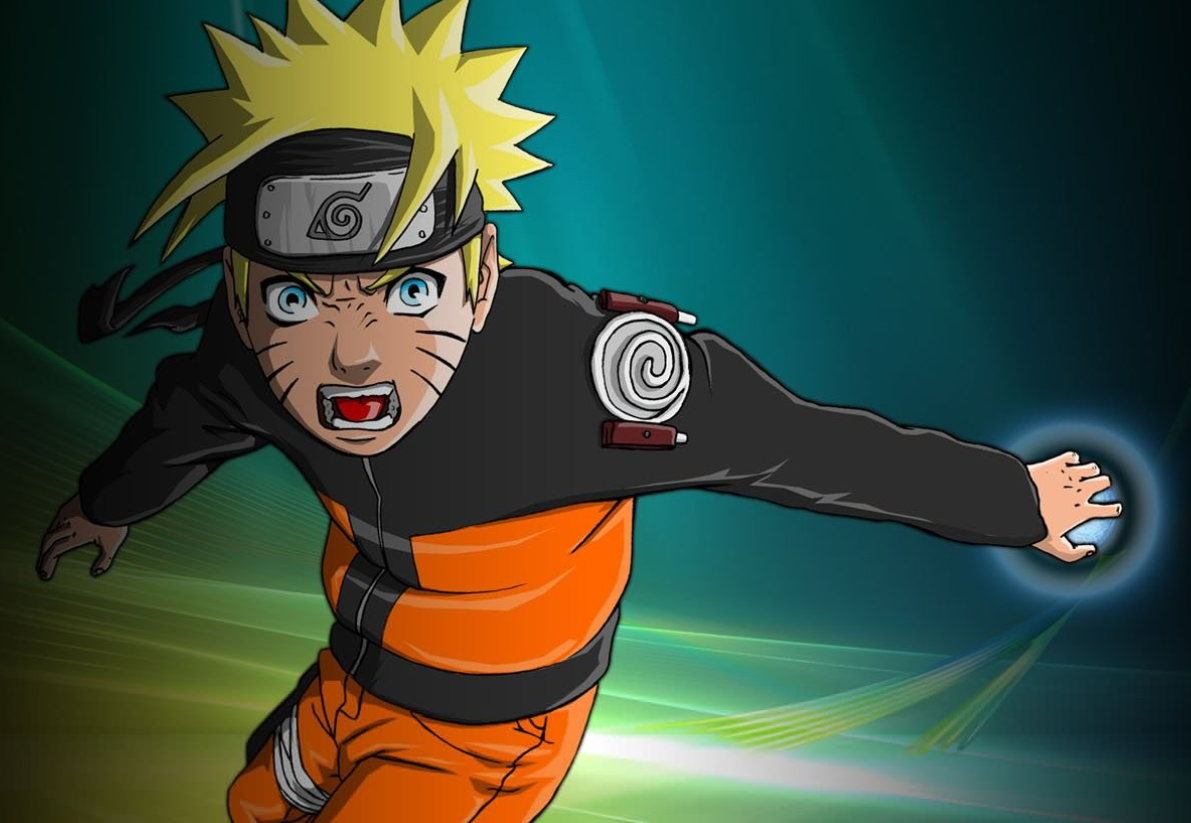 动漫美图:火影忍者的男主角,爱耍帅的漩涡鸣人!