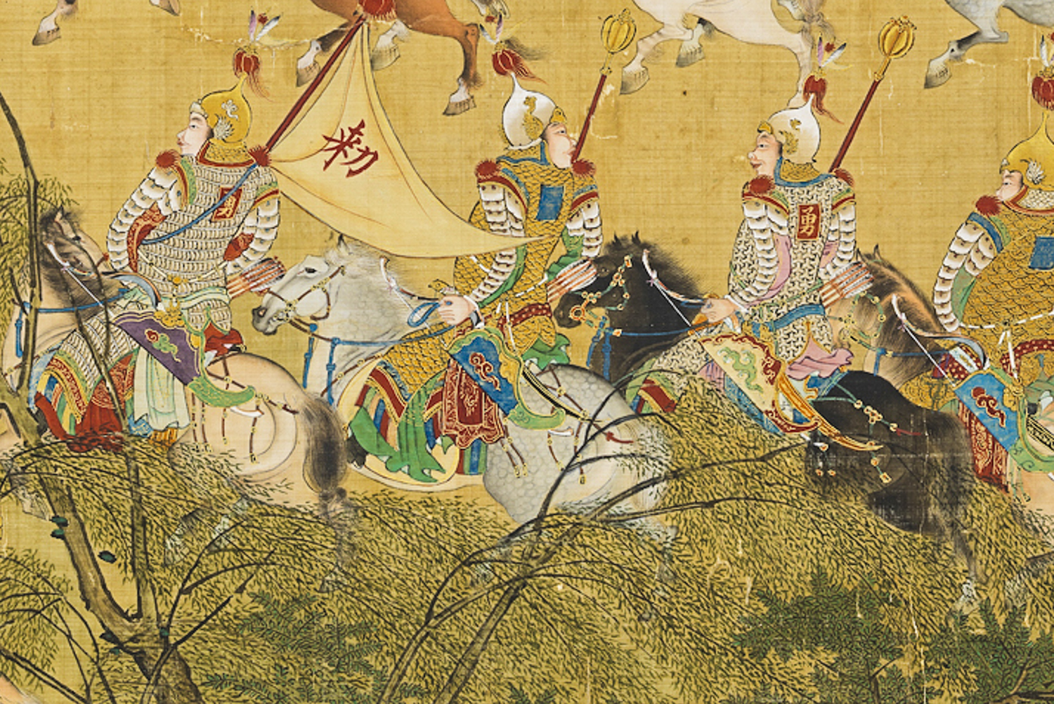 古画上万历帝身边的皇家"捕快"们