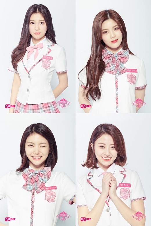 《produce48》公开13名练习生比较101颜值,初代c位竟是日本人?