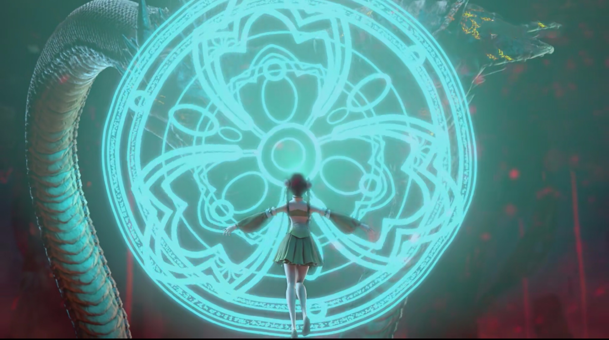 斗破苍穹12集:异火榜第19青莲地心火出现,美杜莎女王已捷足先登