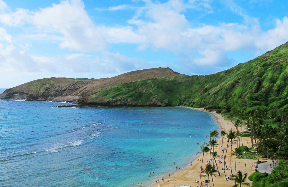 夏威夷景色最美丽的几个景点,美女的聚集地也是度蜜月的好地方!