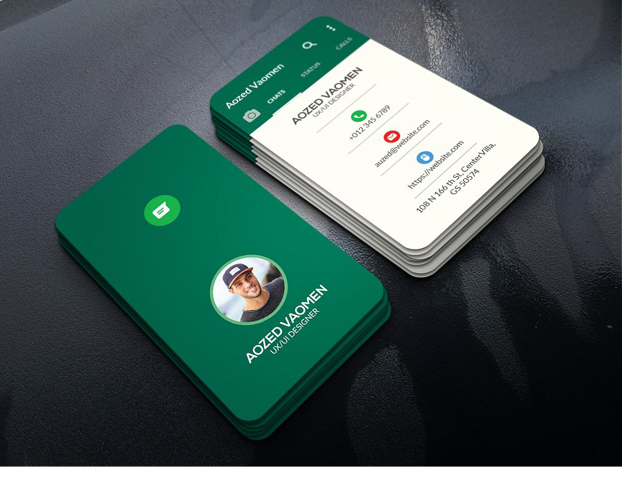 商务名片设计欣赏!社交"利器"