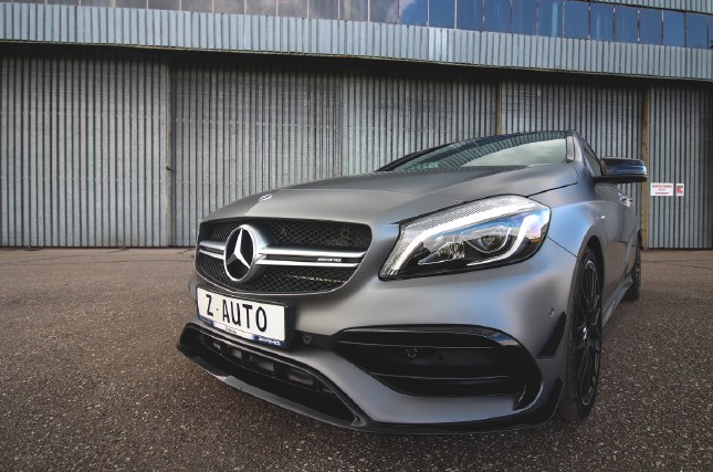 奔驰amg a45,真正的猛兽级小钢炮