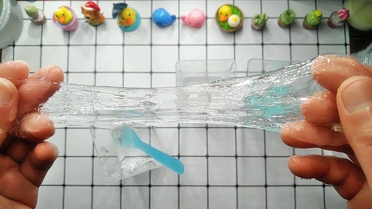 三种超简单的水晶泥史莱姆制作方法,一看就懂,一学就会