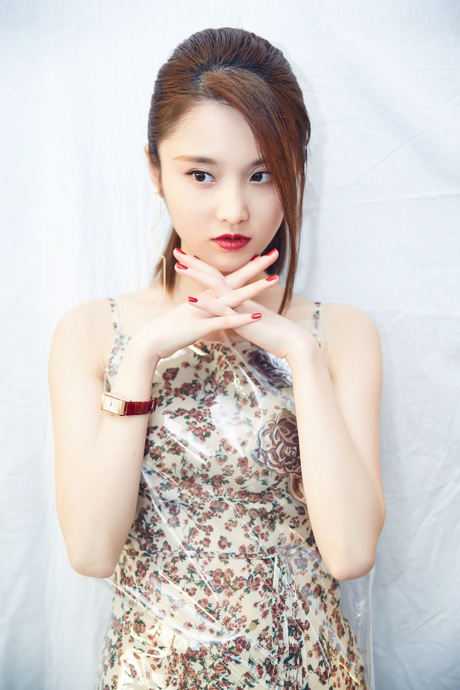 张慧雯,红唇美艳尽显女神气质