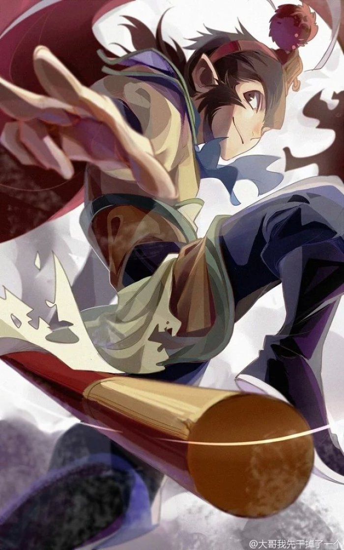 这可能是我在二次元见过最帅的孙悟空了,别拦我,我要给他生猴子