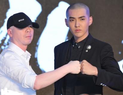 彭于晏光头打80分,吴亦凡光头打95分,他的光头给100分都不过分