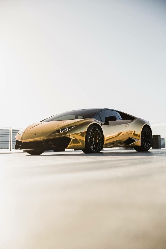 兰博基尼huracan,电镀金极致奢华版