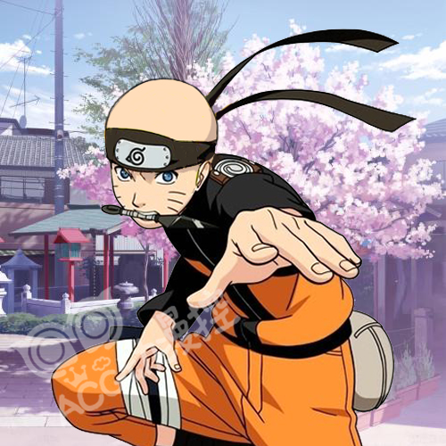 当动漫人物变成光头后,才知道发型的重要性