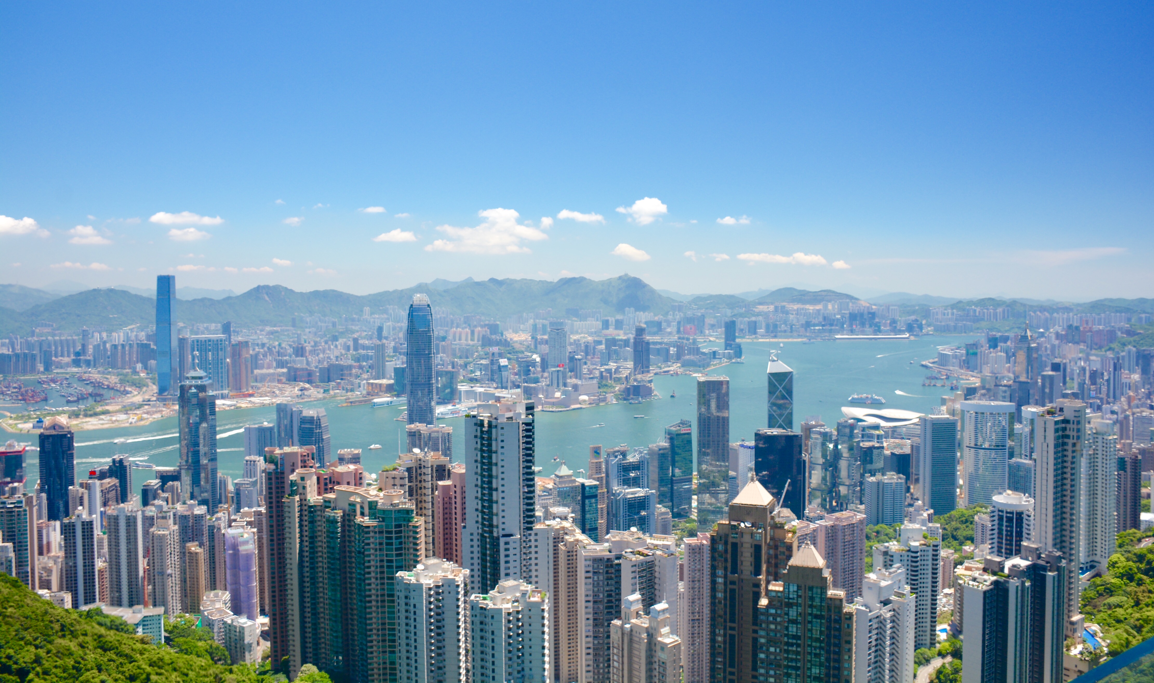 香港美丽的维多利亚港怎么拍?在哪里拍?