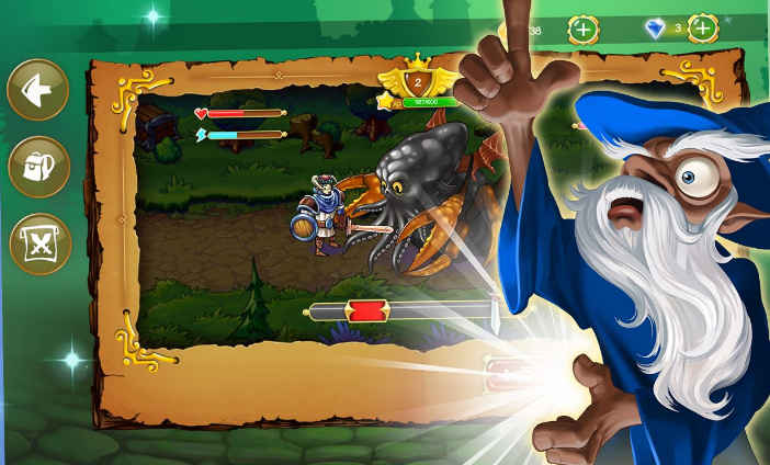 这款游戏是《涂鸦王国》是出自 joybits 家的卡片组合益智游戏.